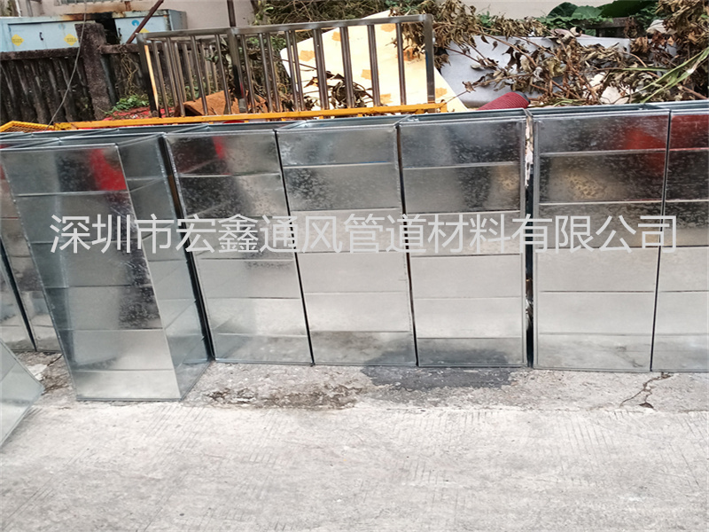 寶安區新安街道消防隊廚房排（pái）油煙管道安裝工程案例