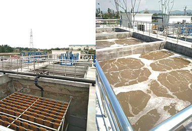 廣水市某汙水處理廠工程（chéng）大屏幕...